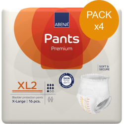 Slip Absorbant / Pants - Abena Pants XL N°2 - Pack de 4 sachets Abena Abri Flex - 4