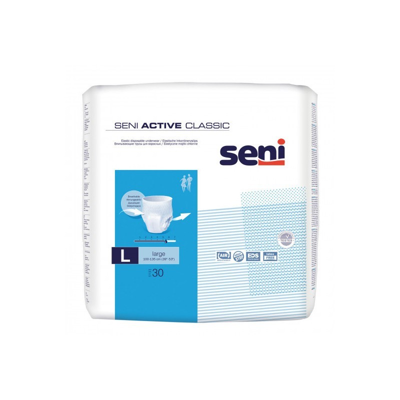 E Seni Active Classic L - Slip absorbant / Pants Seni Active - 1