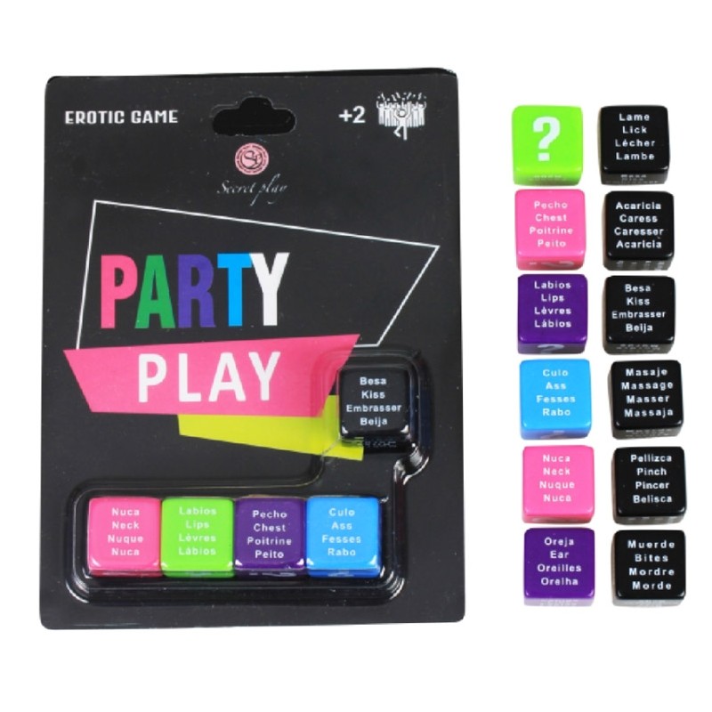 SECRETPLAY JUEGO PARTY PLAY 5 DADOS (ES/PT/EN/FR) SECRETPLAY 100% GAMES - 1