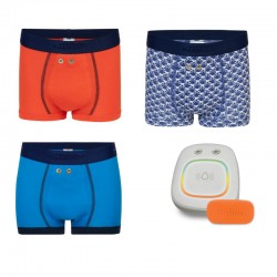 Pack de 3 boxers garçon Uriflex + alarme stop pipi Apollo 24 URIFLEX - 1