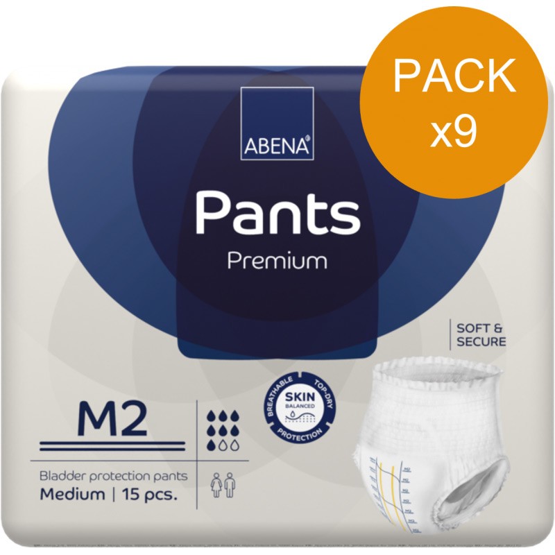 Slip Absorbant / Pants  Abri-Flex M N°2 - Pack economique Abena Abri Flex - 1