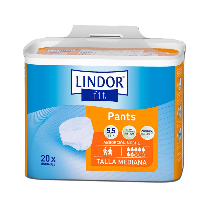 Slip Absorbant / Pants - Lindor Pants M 7 gouttes Lindor - Hartmann - 1 Slip Absorbant / Pants - Lindor Pants M 7 gouttes Lindor - Hartmann - 1