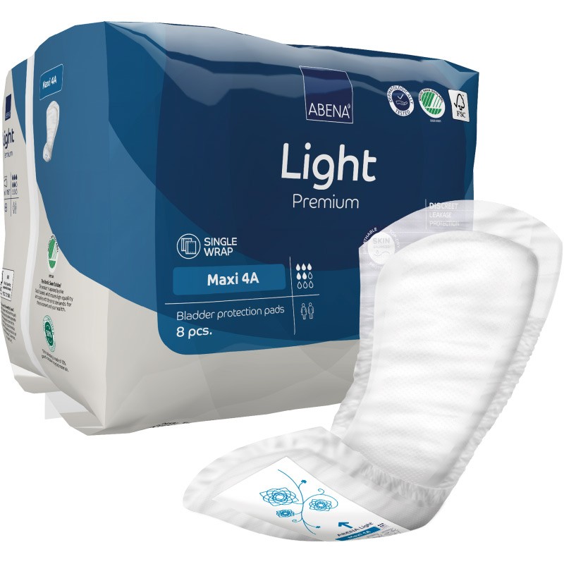 Protection urinaire femme - Abena-Frantex Light Maxi - N°4A Abena Light - 1