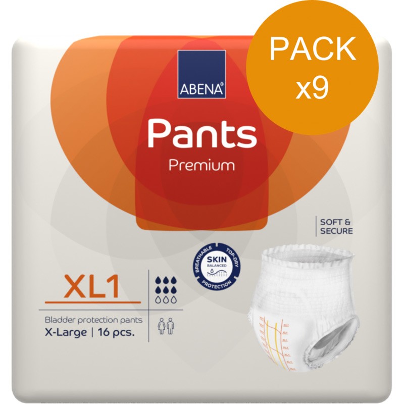 Slip Absorbant / Pants Abri-Flex XL N°1- Pack economique Abena Abri Flex - 1