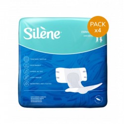 Couches adulte - Silène Slip M Super Jour - Pack de 4 sachets Silène - 1