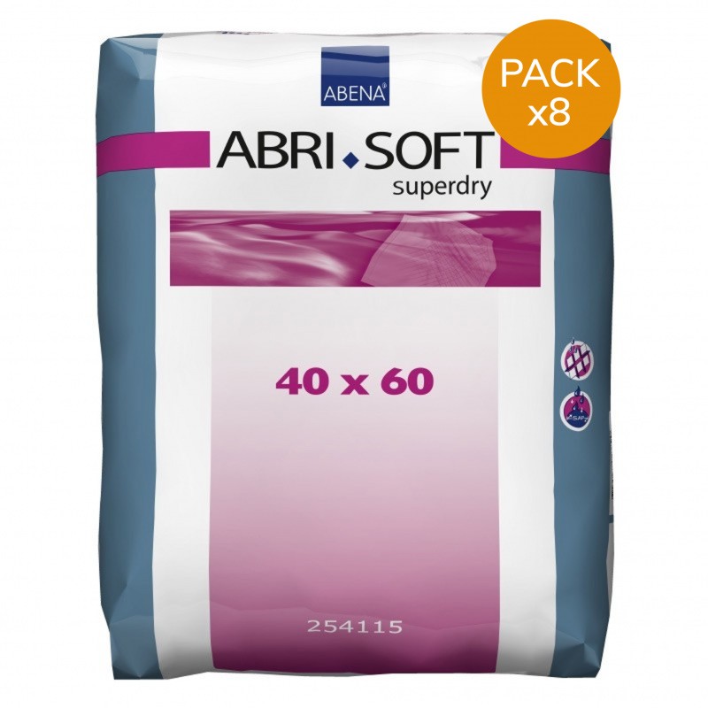 Alèses Abri-Soft SuperDry - 40x60 - Pack economique Abena Abri Soft - 1