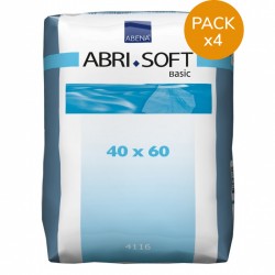 Alèses - Abri-Soft basic 40x60 - Pack de 4 sachets Abena Abri Soft - 1