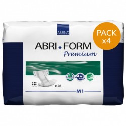 Couches adulte - Abri-Form Premium M N°1 - Pack de 4 sachets Abena Abri Form - 1