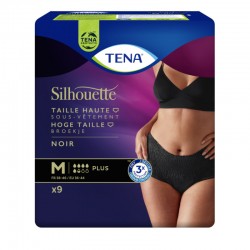 Slip Absorbant / Pants - Tena Silhouette Plus Noir - M (taille haute) Tena Silhouette - 1