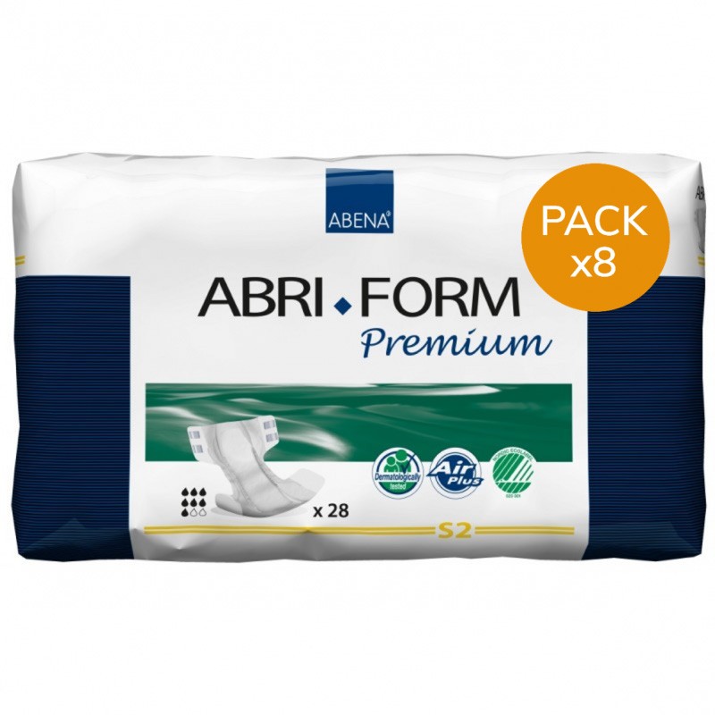 Couches adulte Abri-Form Premium S n°2 - Pack economique Abena Abri Form - 1 Couches adulte Abri-Form Premium S n°2 - Pack economique Abena Abri Form - 1
