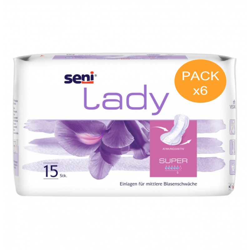 copy of Protection urinaire femme - Seni Lady super Seni - 1 copy of Protection urinaire femme - Seni Lady super Seni - 1