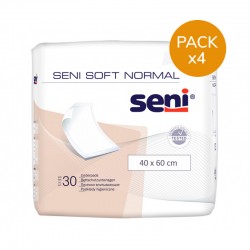 Alèses - Seni Soft Normal 40x60 cm - Pack de 4 sachets Seni - 1