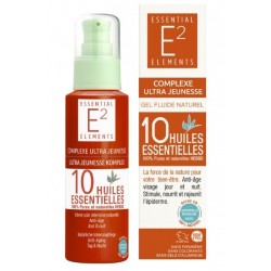 Ultra Jeunesse Crème Jour & Nuit aux 10 Huiles Essentielles 100% naturelles E2 Essentiel Elements