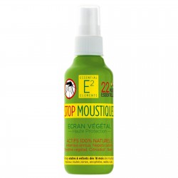 Spray Stop Moustique aux 22 Huiles Essentielles 100% naturelles - E2 Essentiel Elements