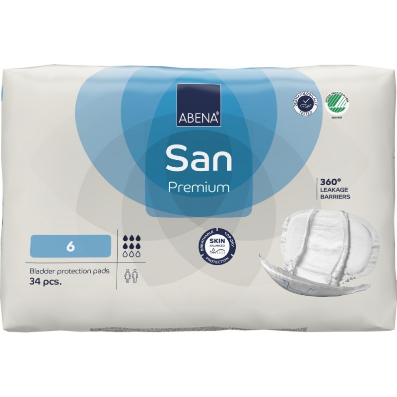 Abena-Frantex Abri-San Premium N°6 - Protection urinaire anatomique Abena Abri San - 1 Abena-Frantex Abri-San Premium N°6 - Protection urinaire anatomique Abena Abri San - 1
