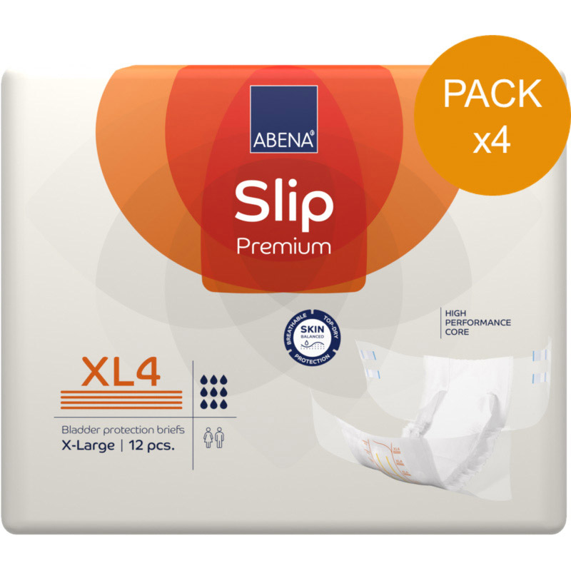 Abri-Form Premium XL N°4 - Couches adulte - Pack de 4 sachets Abena Abri Form - 1