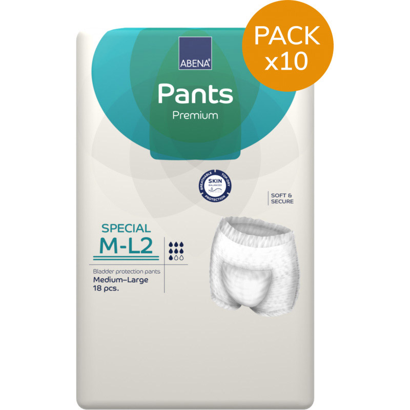 Slip Absorbant / Pants Abena Pants Spécial M/L N°2 Pack economique Abena Abri Flex - 1