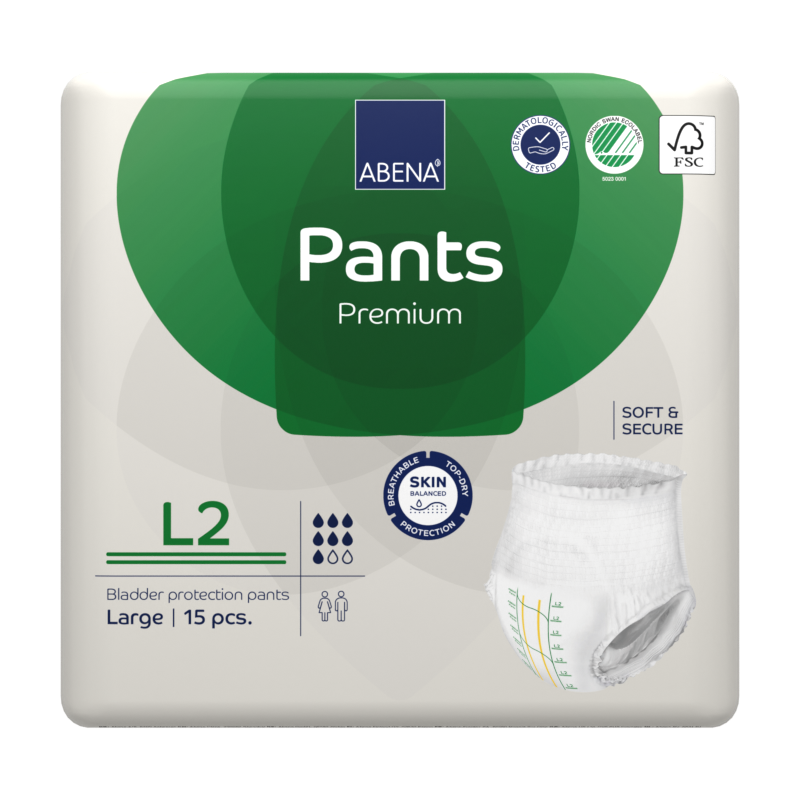 E Abena Pants L2 Premium - 100-140 cm - 1900 ml Abena Abri Flex - 1
