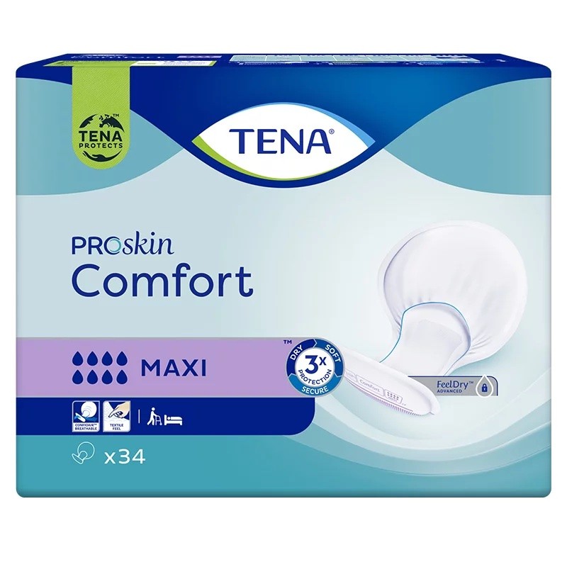 TENA Comfort ProSkin Maxi - Protection urinaire anatomique Tena Comfort - 1