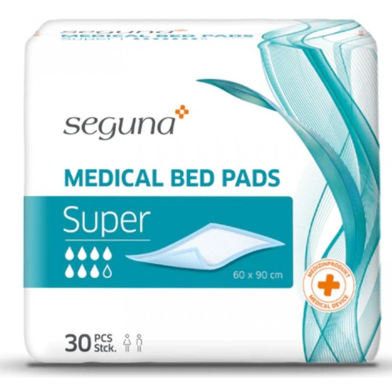 SEGUNA Medical Bed Pads Super Alèses jetables 60x90cm
