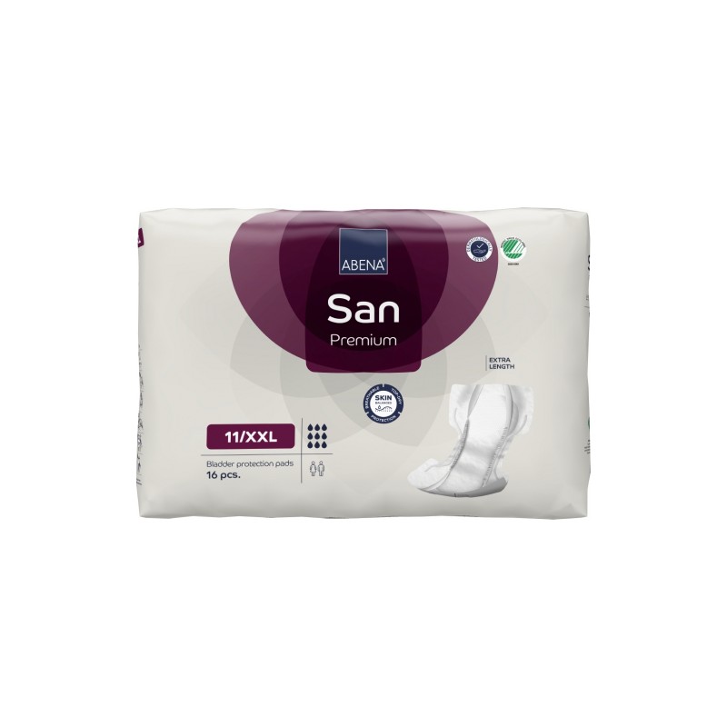 Abri-San Premium N°11 XXL - Protection urinaire anatomique Abena Abri San - 1
