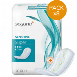 Seguna Sensitive Super - Pack de 8 sachets - Protection urinaire femme Seguna - 1