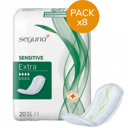 SEGUNA Sensitive Extra - Pack de 8 sachets - Protection urinaire femme Seguna - 1