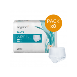 Seguna Pants Super L - Pack de 8 sachets - Slip Absorbant / Pants Seguna - 1