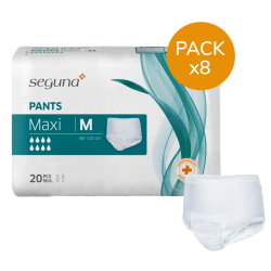 Seguna Pants Maxi M - Pack de 8 sachets - Slip Absorbant / Pants Seguna - 1