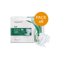 Seguna Slip Extra M - Pack de 8 sachets - Couches adultes Seguna - 1