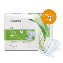 SEGUNA Slip plus M - Pack de 8 sachets - Couches adultes Seguna - 1