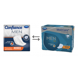 Confiance Men Pads 5 gouttes - Protection urinaire homme Hartmann Confiance - 1