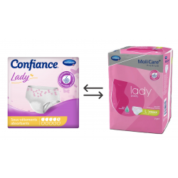 Confiance Lady pants 5 gouttes L - Protection urinaire femme Hartmann Confiance - 1