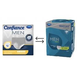 Confiance Men Pants M 5 gouttes - Protection urinaire homme Hartmann Molicare Premium Men - 1