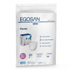 Échantillon de 2 unités - EGOSAN Pants M MAXI - SLIP ABSORBANT / PANTS Egosan Pants - 2