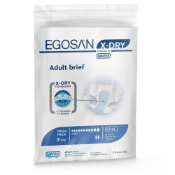 Échantillon de 2 unités - Egosan Slip XL X-DRY - Couches Adulte Egosan - 2