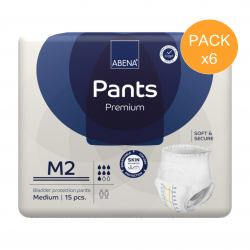 Abena Abri-Flex - M - N°2 - Pack de 6 sachets - Slip Absorbant / Pants Abena Abri Flex - 1