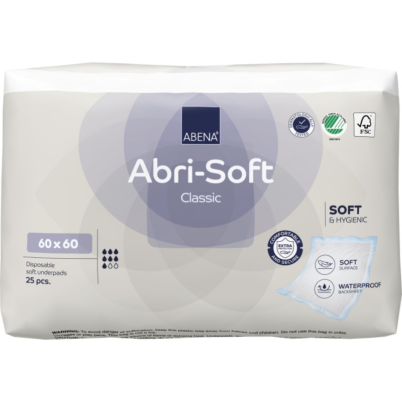 Alèse jetable Abri-Soft basic 60x60 - Pack économique