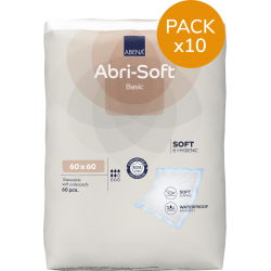 Abri-Soft basic 60x60 - Alèse jetable - Pack économique Abena Abri Soft - 1