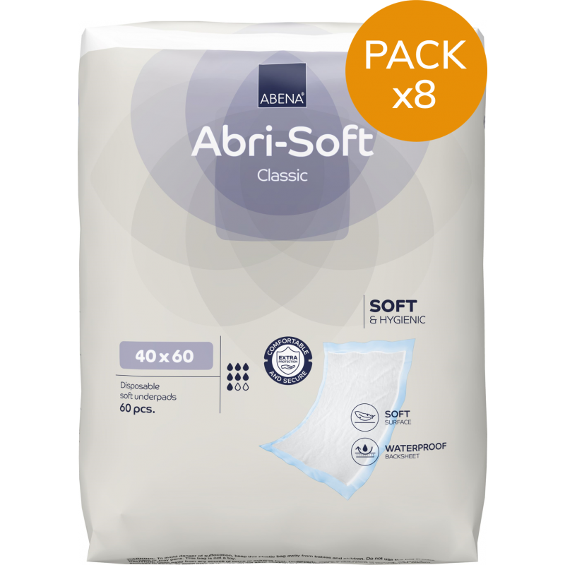 Abri-Soft Classic 40x60 -Alèses - Pack économique Abena Abri Soft - 1 Abri-Soft Classic 40x60 -Alèses - Pack économique Abena Abri Soft - 1