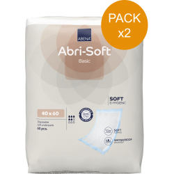 Abri-Soft basic - Alèses 40x60 - Pack de 2 sachets Abena Abri Soft - 1