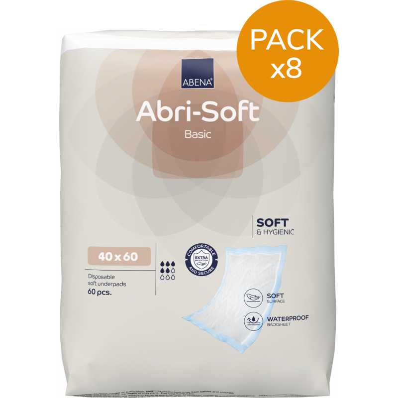 Abri-Soft basic 40x60 - Alèse jetable -Pack economique Abena Abri Soft - 1