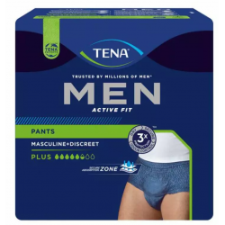 TENA Men Active Fit S/M - Protection urinaire homme Tena Men - 1