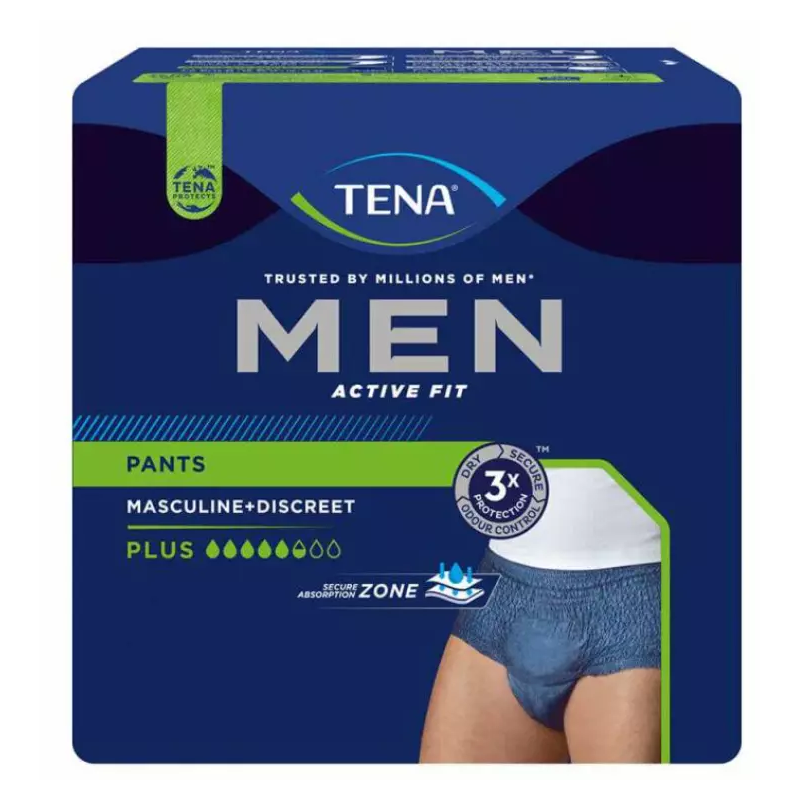 TENA Men Active Fit S/M - Protection urinaire homme Tena Men - 1