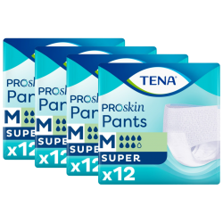 TENA Pants ProSkin Super M - Pack de 4 sachets - Slip Absorbant / Pants Tena Pants - 1