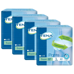 TENA Pants L Super - Slip Absorbant / Pants - Pack de 4 sachets Tena Pants - 1