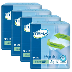 TENA Pants XL Super - Slip Absorbant / Pants - Pack de 4 sachets Tena Pants - 1