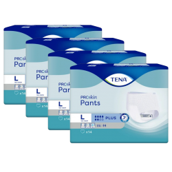 TENA Pants ProSkin Plus L - Pack de 4 sachets - Slip Absorbant / Pants Tena Pants - 1