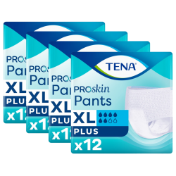 TENA Pants ProSkin Plus XL - Pack de 4 sachets - Slip Absorbant / Pants Tena Pants - 1