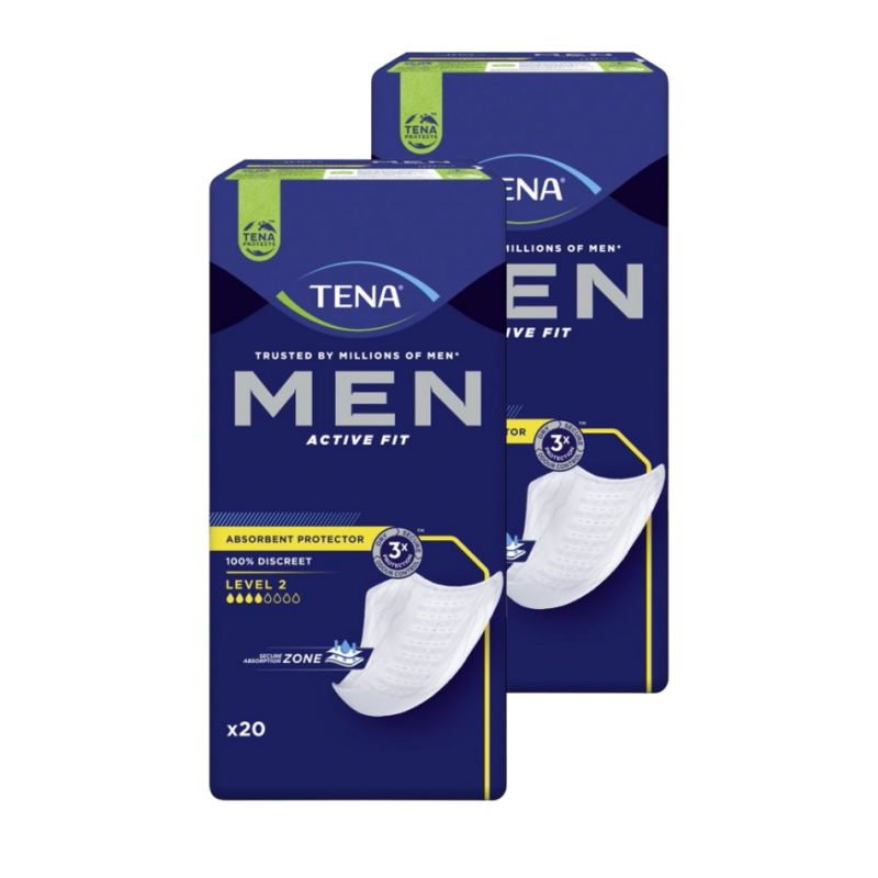 TENA Men Niveau 2 - Pack de 2 sachets - Protection urinaire homme Tena Men - 5